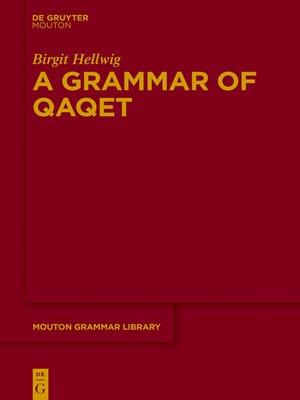 cover image of A Grammar Qaqet